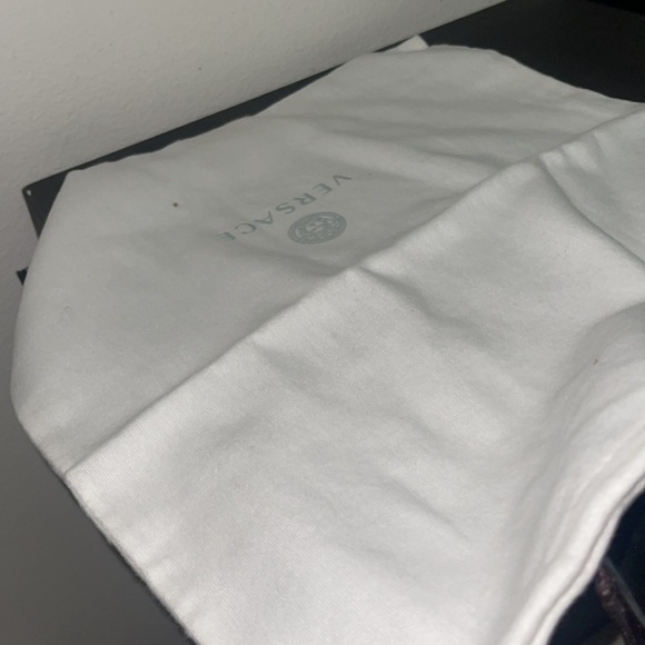 Burgundy Versace combat boots . like BRAND new . Lots of compliments so cute 🥰 - Picture 2 of 3